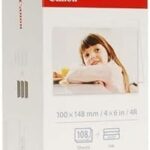 Imprimante photo sans fil canon selphy cp1300 avec 108 papiers photo et réservoir