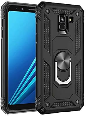 Coque sosus samsung galaxy a8 plus (2018), coque hybride robuste de qualité militaire