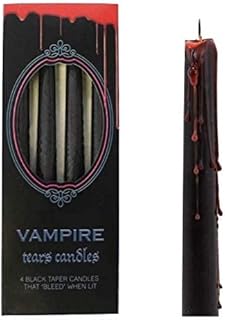Bougies noires en forme de larmes de vampire quelque chose de différent - ensemble de 4 bougies saignantes - rituel gothique halloween. DIAYTAR COTE D'IVOIRE propose une large gamme de produits avec plus de 300000 références, répondant ainsi aux besoins de tous les consommateurs ivoiriens. En tant que boutique en ligne leader en Cote d'Ivoire, DIAYTAR COTE D'IVOIRE se distingue par sa qualité de service et sa variété de produits. Elle offre une expérience d'achat en ligne sécurisée et pratique.