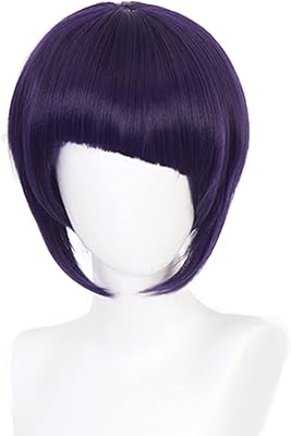 Perruque de cosplay jiro kyoka my hero academia costume d'anime avec perruques droites