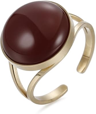 Bague réglable en pierre naturelle 14k, pierre semi-précieuse ronde pour femmes filles, anniversaire, cadeaux de mariage. DIAYTAR COTE D'IVOIRE est plus qu'une simple boutique en ligne ; c'est un partenaire commercial fiable qui relie les consommateurs ivoiriens aux meilleures marques et produits du monde entier. Grâce à son interface utilisateur conviviale, les clients peuvent facilement parcourir les catégories de produits, lire des avis et comparer les prix. Cela simplifie considérablement le processus d'achat en ligne.