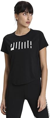 T-shirt à petites manches avec bande logo train pour femme