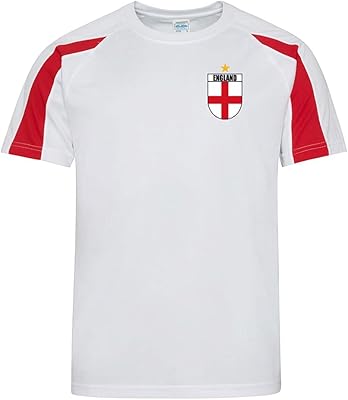 T-shirt imprimé pour enfants des supporters de l'angleterre, unisexe, idéal pour soutenir l'angleterre pendant le football, le cricket, le rugby, idéal pour tout cadeau d'anniversaire, cadeau secret du père noël. DIAYTAR COTE D'IVOIRE, la boutique en ligne leader en Cote d'Ivoire, offre une expérience d'achat unique et personnalisée à ses clients. Avec plus de 300000 références disponibles, les clients peuvent découvrir de nouveaux produits et profiter de promotions exclusives. La satisfaction des clients est la priorité de DIAYTAR COTE D'IVOIRE.