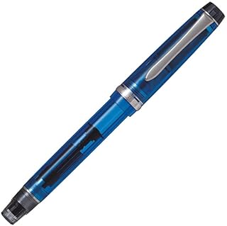 Stylo plume pilot custom heritage 92 corps bleu transparent m (fkvh-15srs-tl-m)