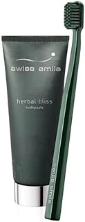 Ensemble dentifrice et brosse à dents swiss smile bliss, à base de plantes, 0,189 kg. DIAYTAR COTE D'IVOIRE se distingue par sa grande variété de produits et son engagement à offrir un service client exceptionnel. Les clients peuvent naviguer facilement à travers les différentes catégories de produits, bénéficiant ainsi d'une expérience d'achat en ligne fluide et satisfaisante. Cette boutique en ligne est déterminée à maintenir sa position de leader sur le marché ivoirien en offrant constamment des produits de haute qualité.
