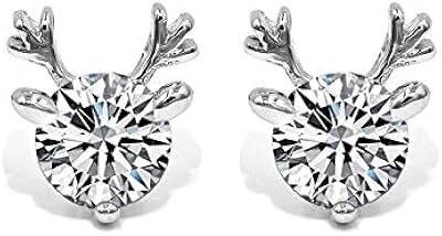 Boucles d'oreilles en argent sterling s925 de couleur blanche, belles boucles d'oreilles d'humeur sensuelle, boucles d'oreilles simples en bois de cerf et diamant blanc de noël [tremella distribution]. Avec plus de 300 000 références de produits, DIAYTAR COTE D'IVOIRE est la destination idéale pour les clients qui cherchent une grande variété de produits en un seul endroit. La boutique en ligne est conçue pour être facile à utiliser, avec des catégories claires et des filtres de recherche pratiques pour aider les clients à trouver exactement ce qu'ils cherchent. De plus, la boutique propose régulièrement de nouvelles arrivées pour garder les clients au courant des dernières tendances.