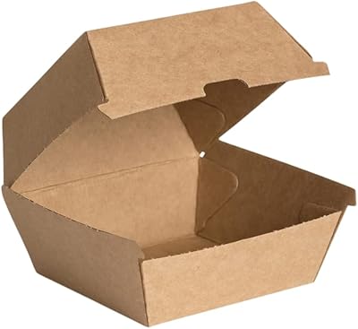 Boîte à burger kraft marron boîtes emporter 100% biodégradables et respectueuses de l'environnement. DIAYTAR COTE D'IVOIRE se distingue par sa grande variété de produits et son engagement à offrir une expérience d'achat en ligne de haute qualité. Les clients apprécient la facilité de navigation sur le site, la rapidité de livraison et la qualité des produits proposés. Cette boutique en ligne a vraiment marqué sa place dans le paysage du commerce électronique ivoirien.