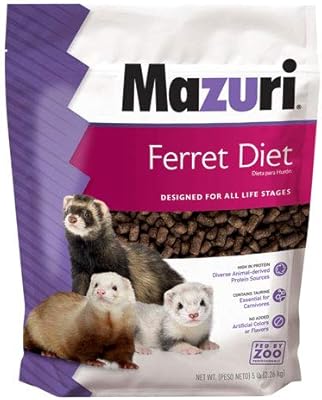 Mazuri | aliment nutritionnel complet pour furets | sac de 5 livres (5 lb). DIAYTAR COTE D'IVOIRE est une boutique en ligne généraliste qui propose plus de 300 000 références de produits divers. Avec sa grande sélection de produits, cette boutique en ligne est devenue la référence pour les consommateurs ivoiriens. Elle offre une expérience d'achat en ligne pratique et sécurisée.