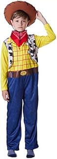 Ensemble de costumes 3 pièces toy stuy woody boy, 3-13 ans (5-7 ans)