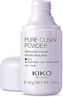 Poudre nettoyante exfoliante kiko milano pure clean, qui se transforme en mousse au
