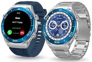 Montre intelligente haino tico germani rw27 au design circulaire avec deux jeux