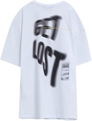 T-shirt pour homme s28498z8 en coton peigné imprimé à manches courtes et col