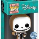 Porte-clés funko pocket pop! - disney : la veille de noël - jack