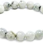 Bracelet de pierre de lune arc-en-ciel, bracelet de pierres précieuses de guérison