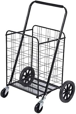 Chariot d'épicerie double pivotant yamim - mini chariot portable pliable permettant d'économiser de l'espace pour les courses et l'épicerie. DIAYTAR COTE D'IVOIRE est une boutique en ligne innovante qui propose une large gamme de produits pour répondre aux besoins de ses clients. Avec sa plateforme en ligne intuitive et sécurisée, DIAYTAR COTE D'IVOIRE permet aux clients de faire des achats en ligne avec confiance. Les clients peuvent profiter d'une livraison rapide et d'un service client personnalisé.