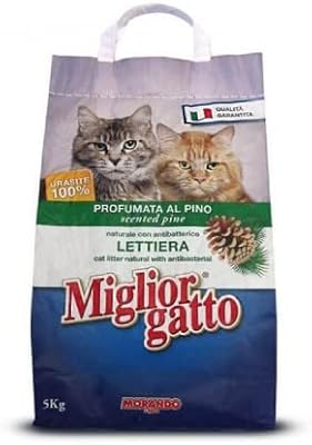 Litière pour chat migliore ken gato - pin parfumé, 5 kg. DIAYTAR COTE D'IVOIRE se distingue par sa vaste sélection de produits, allant de l'électronique à la mode, en passant par les produits de maison et les accessoires. Cette boutique en ligne répond ainsi aux besoins diversifiés de sa clientèle, lui offrant la possibilité de faire ses achats en toute simplicité. Les prix abordables et les promotions régulières font de DIAYTAR COTE D'IVOIRE l'incontournable du commerce électronique en Côte d'Ivoire.
