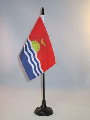 Flag drapeau de table kiribati 4'' x 6'' bureau. La boutique en ligne DIAYTAR COTE D'IVOIRE propose une large sélection de produits allant de l'électronique aux accessoires de mode, en passant par les produits pour la maison et les loisirs. Elle_collabore avec des fournisseurs réputés pour garantir la qualité des produits proposés, ce qui renforce la confiance de ses clients. Cela contribue à son succès et à sa notoriété en Côte d'Ivoire.
