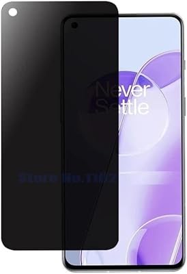 Protecteur d'écran de confidentialité pour oneplus 9/9r [version améliorée] [courbe 3d] film d'écran