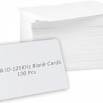Rubik 100 pièces étiquettes de clés vierges id-125khz rfid pour copieur/lecteur/graveur/graveur