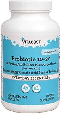 Vitacost 10-20 capsules probiotiques - 20 milliards d'ufc** - 200 capsules végétariennes. DIAYTAR COTE D'IVOIRE se distingue par son incroyable gamme de produits, allant des articles ménagers aux accessoires de mode, en passant par les produits électroniques. Cette boutique en ligne généraliste est idéale pour ceux qui recherchent tout sous un même toit. La facilité de navigation et les options de paiement variées rendent l'expérience d'achat encore plus agréable.