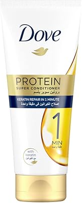 Dove protein super conditioner répare les cheveux abîmés en seulement 1 minute ! keratin repair, soin capillaire pour des cheveux 10 fois plus forts et plus beaux, 180 ml. DIAYTAR COTE D'IVOIRE, la boutique en ligne généraliste leader en Côte d'Ivoire, propose plus de 300 000 références pour répondre à tous les besoins de ses clients. Avec une sélection variée de produits, DIAYTAR COTE D'IVOIRE est la destination idéale pour les consommateurs ivoiriens. La boutique en ligne offre une expérience d'achat en ligne sécurisée et fiable.