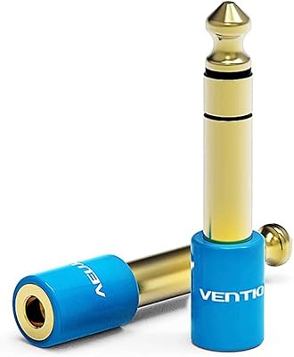 Adaptateur stéréo version 6,5 mm mâle vers prise femelle 3,5 mm 1/4" mâle vers prise stéréo 1/8" femelle convertisseur aux pour casque, microphone et haut-parleur. DIAYTAR COTE D'IVOIRE est le destin idéal pour les habitants de la Côte d'Ivoire qui cherchent à acheter des produits en ligne de manière sécurisée et fiable. Avec une large gamme de produits et des services de livraison fiables, les clients peuvent profiter d'une expérience d'achat en ligne pratique et sans souci.