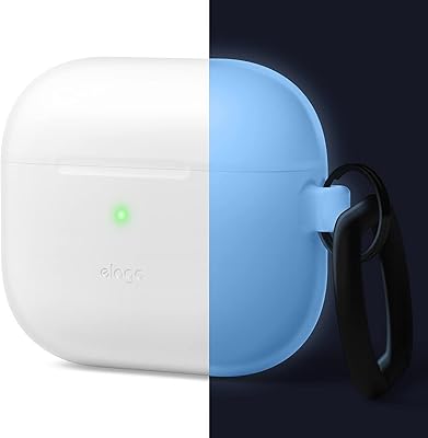 Étui elago hang pour airpods 3 night glow eap3hg-hang-lubl