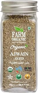 Ferme biologique | bishop's weed biologique | ajwain | 50g | végétalien |