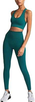 Vêtements de yoga pour femmes, ensemble 2 pièces, costumes d'entraînement, soutien-gorge de sport, leggings taille haute, vêtements de sport (taille l, vert foncé). Diaytar Côte d'Ivoire est la destination idéale pour les acheteurs ivoiriens qui cherchent des produits de qualité à des prix compétitifs. Avec sa large sélection de produits, la boutique en ligne satisfait les besoins de tous les clients, qu'ils soient à la recherche de produits pour la maison, la famille ou pour eux-mêmes. Les clients peuvent également bénéficier de promotions et de réductions régulières.