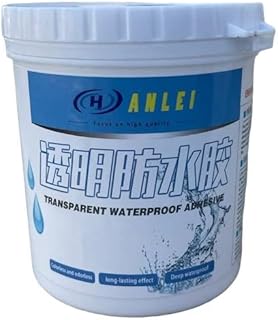 Revêtement imperméable yameem pour salle de bain - colle imperméable transparente, scellant transparent