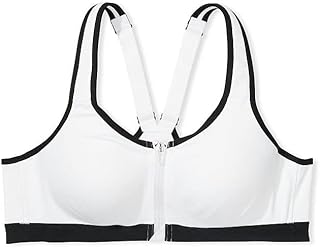 Soutien-gorge de sport rembourré à couverture complète et dos croisé à fort impact