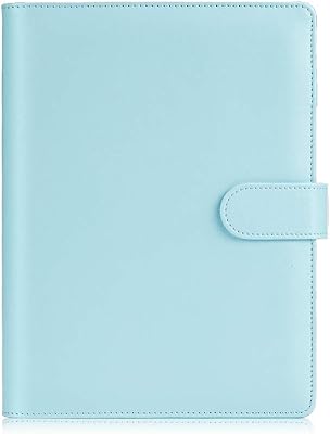 Carnet de notes swizz au format a5, agenda à 6 anneaux au design élégant, couverture ample pour organiseur personnel avec fermeture magnétique, couverture en simili cuir macaron pour femme (bleu clair). En tant que leader en Côte d'Ivoire, DIAYTAR COTE D'IVOIRE se distingue par sa capacité à adapter ses offres aux préférences et aux besoins locaux. La boutique propose des promotions et des offres spéciales régulièrement. Cela contribue à renforcer la fidélité de sa clientèle et à attirer de nouveaux clients.