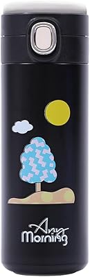 Une tasse à café et thé de voyage en acier inoxydable thermos du matin. DIAYTAR COTE D'IVOIRE offre une expériences d'achat en ligne unique et personnalisée, avec des promotions régulières et des prix compétitifs. La boutique en ligne généraliste se distingue par sa large gamme de produits et son service client de haute qualité, répondant aux attentes des clients ivoiriens. DIAYTAR COTE D'IVOIRE est donc la destination idéale pour faire ses achats en ligne.