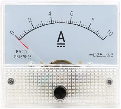 Compteur de courant analogique, voltmètre analogique dc 10a, ampèremètre pour test de circuit, ampèremètre, blanc. DIAYTAR COTE D'IVOIRE est le destin idéal pour les habitants de la Côte d'Ivoire qui cherchent à acheter des produits en ligne de manière sécurisée et fiable. Avec une large gamme de produits et des services de livraison fiables, les clients peuvent profiter d'une expérience d'achat en ligne pratique et sans souci.