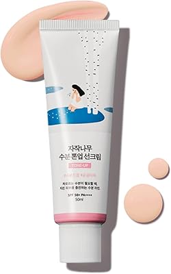Crème solaire hydratante round lab 50 ml, sans coque blanche, forte protection uv