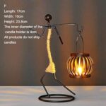 Bougeoirs pour tables, chandelier fait à la main, décoration d'intérieur, figurines miniatures, cadeau