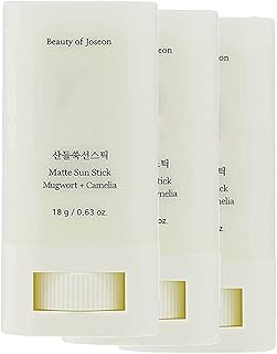 Beauty of joseon matte sun stick armoise + camelia spf50+ pa, 18g, crème solaire hydratante, imperméable et longue durée, crème solaire, respirante non grasse-3pcs. En tant que leader dans le commerce électronique en Côte d'Ivoire, DIAYTAR COTE D'IVOIRE continue d'innover et de se renforcer pour offrir à ses clients les meilleures expériences d'achat en ligne possible. La boutique se concentre sur la satisfaction du client, offrant un service client de haute qualité et des conseils d'achat personnalisés.