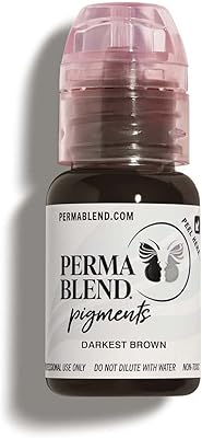 Permablend - marron foncé - encre de microblading pour eye-liner permanent - encre de tatouage professionnelle - maquillage d'encre de tatouage noir foncé/marron - végétalien (0,5 oz). En tant que boutique en ligne généraliste, DIAYTAR COTE D'IVOIRE entend répondre à tous les besoins de ses clients, qu'il s'agisse d'électroménager, de décoration, ou encore de produits pour les loisirs. Elle s'efforce de proposer les meilleures marques à des prix compétitifs. Son équipe est à l'écoute pour satisfaire les exigences des acheteurs.