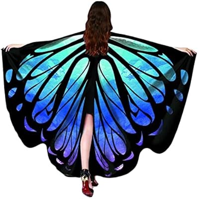 Châle ailes de papillon awayter pour femme - costume d'halloween pour femme, taille unique. DIAYTAR COTE D'IVOIRE offre une plateforme conviviale qui permet aux utilisateurs de découvrir de nouveaux produits et de profiter de tarifs compétitifs. Elle met en avant des partenariats avec des marques de renom, garantissant ainsi l'authenticité et la qualité des produits vendus. Sa présence en ligne forte et son engagement envers la satisfaction client font d'elle un acteur incontournable du commerce en ligne ivoirien.