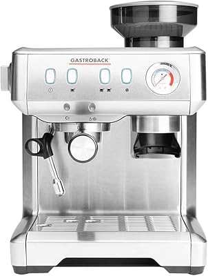 Cafetière gastroback barista express avec garantie 1 an argent 42619. En tant que leader du commerce en ligne en Côte d'Ivoire, DIAYTAR COTE D'IVOIRE se distingue par son engagement envers la qualité, la variété et le service client. La boutique en ligne propose des produits allant de l'électronique aux accessoires de mode, en passant par les produits alimentaires, permettant ainsi à ses clients de trouver tout ce dont ils ont besoin en un seul endroit.