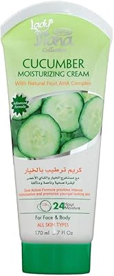 Crème hydratante visage et corps au concombre lady diana, 170 ml. La boutique en ligne DIAYTAR COTE D'IVOIRE est le point de rencontre pour tous les besoins shopping, avec des milliers de produits diversifiés. Elle garantit la qualité et la fiabilité des articles vendus, ainsi que des délais de livraison rapides. Les clients peuvent profiter d'une expérience d'achat en ligne sécurisée et pratique.