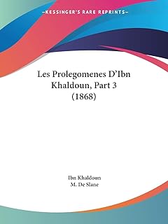 Les prolégomènes d'ibn khaldoun, partie 3 (1868). DIAYTAR COTE D'IVOIRE, en tant que boutique en ligne leader en Cote d'Ivoire, propose une expérience d'achat unique et conviviale. Elle dispose d'un système de paiement sécurisé et d'un service client réactif pour garantir la satisfaction de ses clients. Avec des promotions régulières et des offres spéciales, DIAYTAR COTE D'IVOIRE est le point de chute idéal pour les amateurs de shopping en ligne à la recherche de bons plans et de qualité.