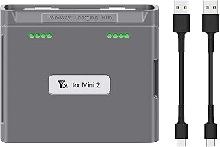 Chargeur britannique unique compatible avec le drone dji mini 2/mini se, hub