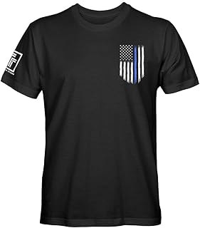 Superbe t-shirt pour hommes thin blue line drapeau des états-unis police de soutien patriotique. DIAYTAR COTE D'IVOIRE propose une sélection immense de produits, allant des articles ménagers aux accessoires de mode. Les clients peuvent bénéficier de promotions et de réductions régulières, ce qui rend les achats encore plus abordables. La boutique en ligne est facile à naviguer pour une expérience d'achat fluide.
