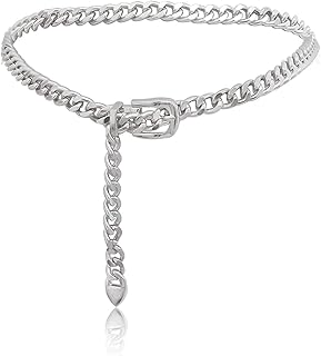 Chaîne de taille en cuir doré, chaîne de taille simple et épaisse, bijoux