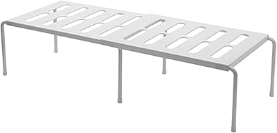 Support d'armoire empilable extensible dekdeal, support de rangement pour armoire de cuisine