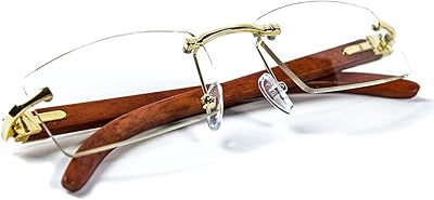 Lunettes de soleil hip-hop vintage sans monture à la mode avec verres transparents pour hommes, couleur or, taille m, or, m. DIAYTAR COTE D'IVOIRE est votre partenaire idéal pour vos achats en ligne en Côte d'Ivoire. Nous vous offrons une gamme complète de produits allant de l'électronique à la mode en passant par les articles pour la maison. Nous nous efforçons de rendre votre expérience d'achat en ligne aussi agréable et pratique que possible.