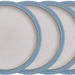 Denby elements 381048905 service d'assiettes 4 pièces bleu 265 x 3