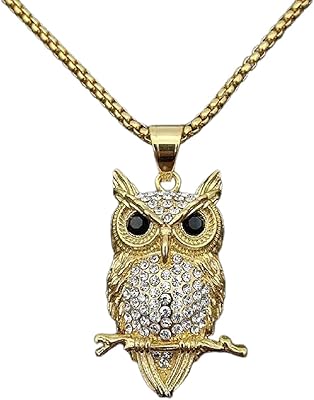 Collier pendentif hibou glacé collier branche d'arbre hibou pour hommes hip hop or collier pendentif hibou animal celtique pour garçons, métal, inconnu, métal, inconnu. DIAYTAR COTE D'IVOIRE est une boutique en ligne généraliste qui propose plus de 300000 références de produits, faisant d'elle la boutique leader en Côte d'Ivoire. Elle offre une large gamme de produits allant de l'électronique à la mode en passant par les produits pour la maison. DIAYTAR COTE D'IVOIRE est le destinataire idéal pour ceux qui cherchent un large choix de produits en un seul endroit.