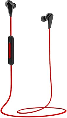 Écouteurs sans fil lenovo he01 avec tour de cou (rouge)